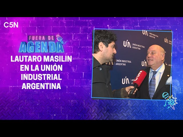 ⁣FUERA DE AGENDA | MILEI encabezó un ACTO de la UIA