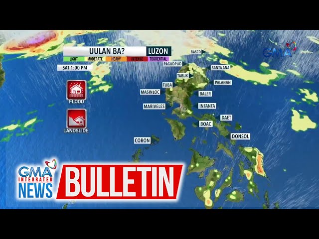 ⁣Asahan pa rin ang mga pag-ulan ngayong araw | GMA Integrated News Bulletin