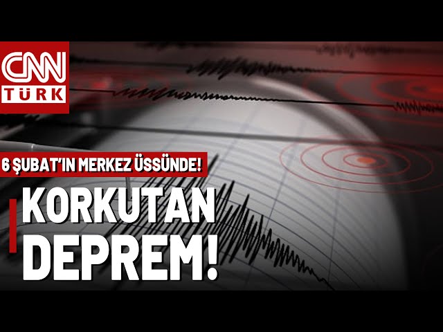 ⁣SON DAKİKA  Kahramanmaraş'ta Korkutan Deprem! Merkez Üssü: Pazarcık...