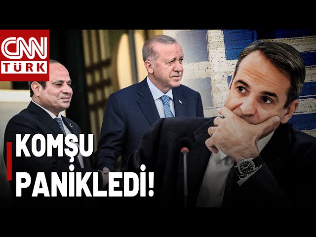 ⁣Yunanistan'ı Korkutan Mısır-Türkiye Yakınlaşması! Atina'da Doğu Akdeniz Endişesi Mi?