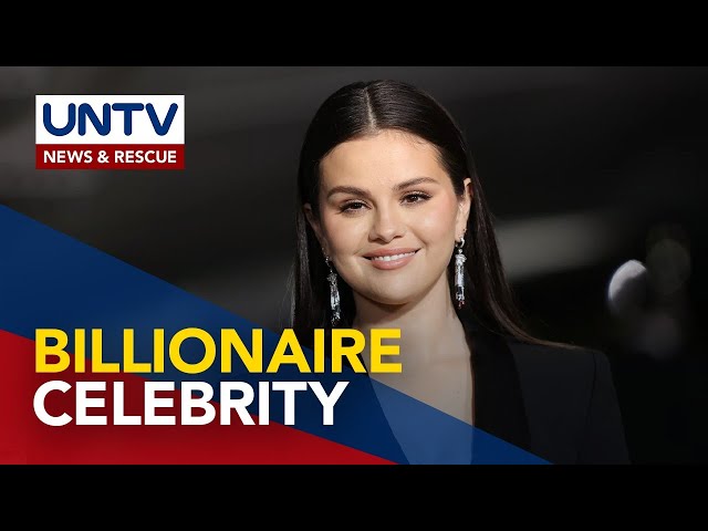 ⁣Selena Gomez, kabilang na sa billionaire celebrity rich list