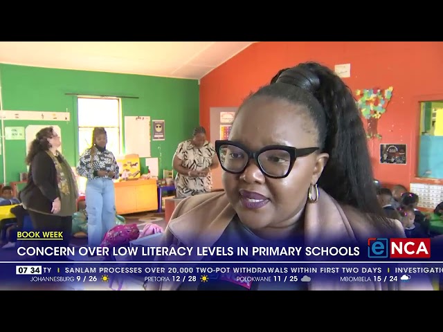 ⁣Book Week | Concern over low literacy levels in primary schools