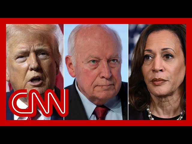 ⁣‘No greater threat’: Dick Cheney slams Trump in his endorsement of Harris