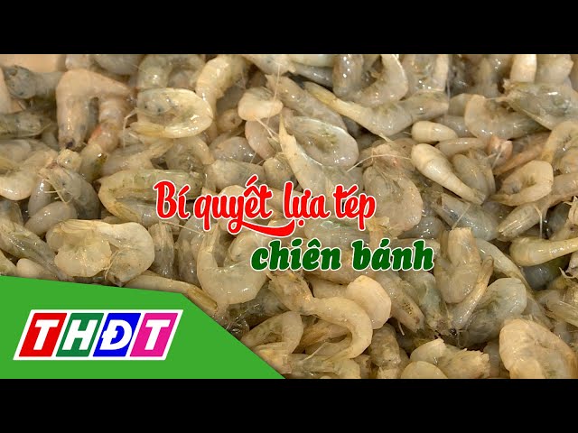 ⁣Bí quyết lựa tép chiên bánh | THDT