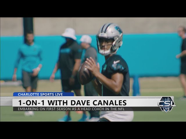 ⁣EXCLUSIVE: 1-on-1 with Panthers Head Coach Dave Canales