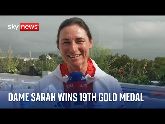 ⁣Will Dame Sarah Storey return for another paralympics in 2028?