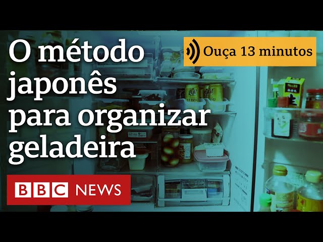 ⁣O simples método japonês para manter geladeira organizada e desperdiçar menos comida