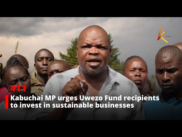 Kabuchai MP Urges Uwezo Fund Recipients to Invest in Legal Businesses