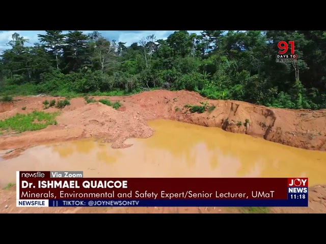 ⁣Government must declare a state of emergency and immediately ban mining on river bodies - Dr Quaicoe