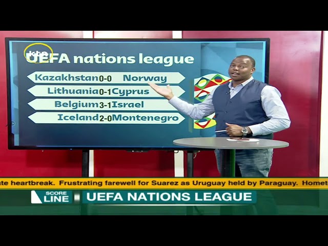 UEFA nations league | Score Line