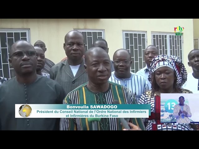 L'ordre national des infirmiers formes ses membres à Ouagadougou