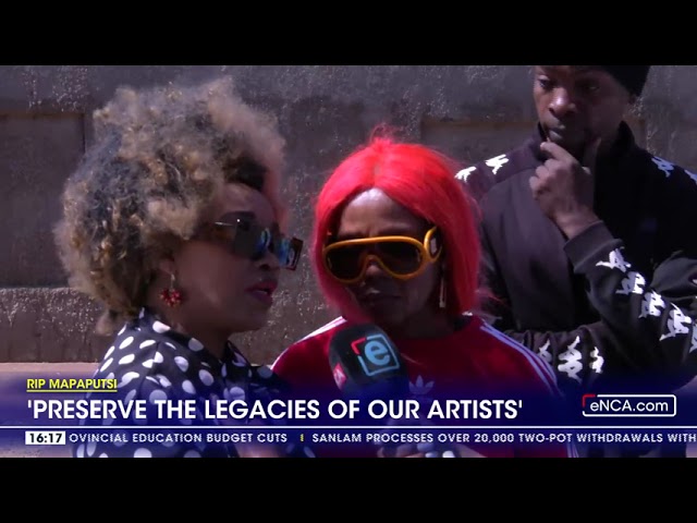 ⁣RIP Mapaputsi | 'Preserve the legacies of our artists' - Mercy Phakela