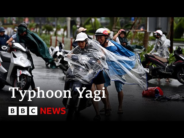 ⁣Deadly Super Typhoon Yagi hits Vietnam | BBC News