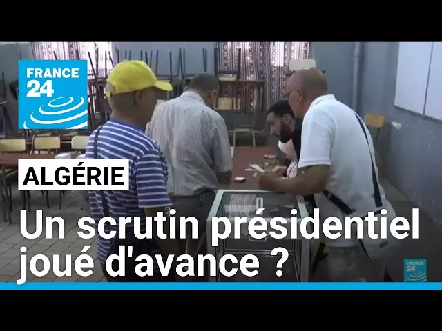 ⁣Les Algériens votent pour choisir leur président, victoire escomptée de Tebboune • FRANCE 24