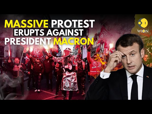 ⁣France LIVE: Massive protest erupts over President Macron's appointment of Right-Wing PM | WION