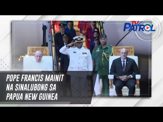 Pope Francis mainit na sinalubong sa Papua New Guinea | TV Patrol