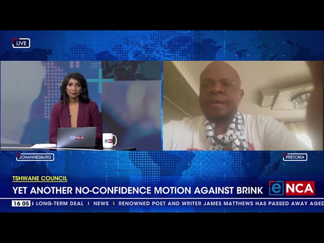 ⁣Tshwane Council |  ANC tables third motion against Brink