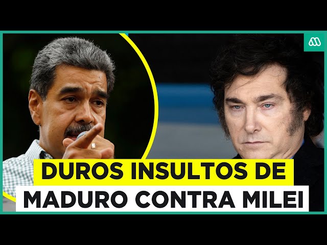 ⁣Máxima tensión: Maduro rodea embajada argentina y llama “imbécil” a Milei