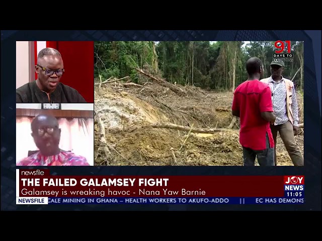 ⁣Galamsey is wrecking havoc, alum is no longer effective in treating water from River Pra - Barnie