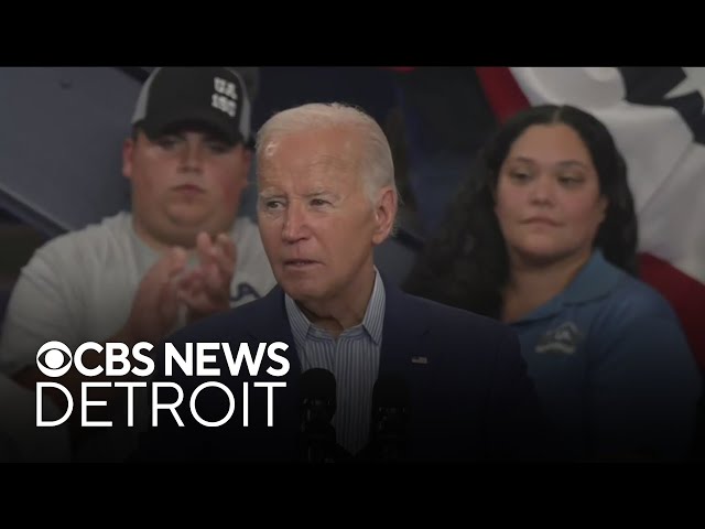 President Biden signs executive order in Ann Arbor