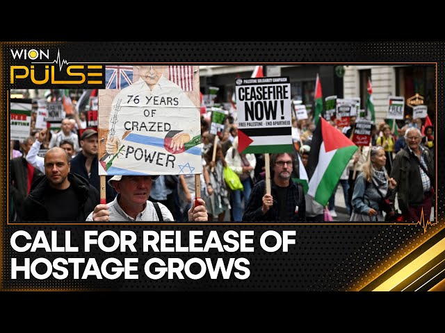 ⁣Thousands of protesters hit the streets in London | WION Pulse