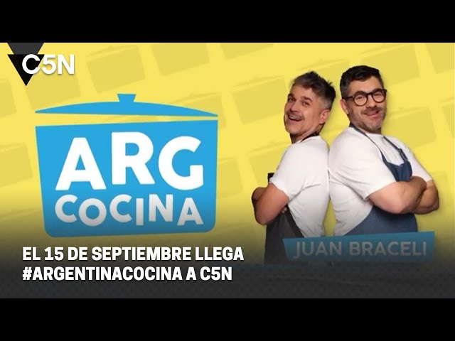 ⁣LLEGA #ARGENTINACOCINA a C5N