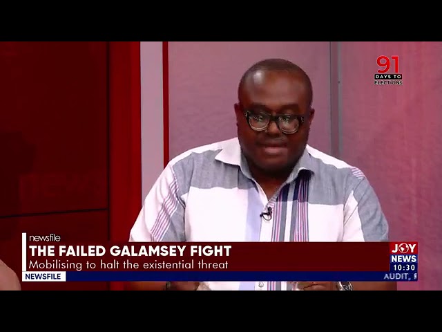 ⁣The President must make a bold decision to curb galamsey - Prof. Dr. Yorke