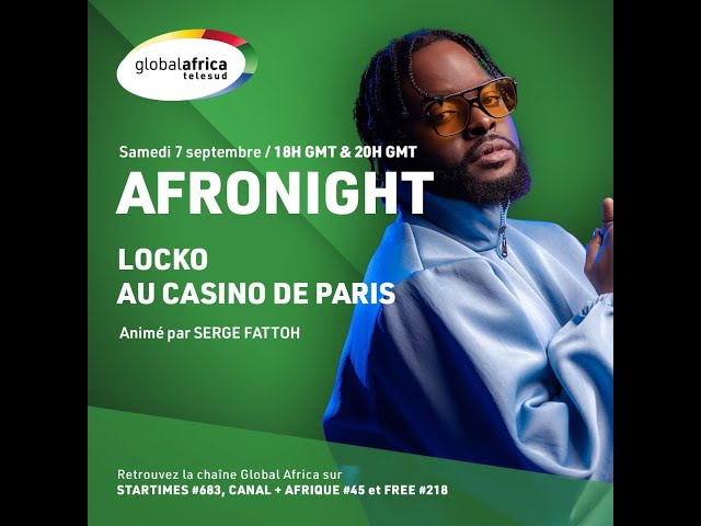 Locko dans Afronight, avant le Casino de Paris