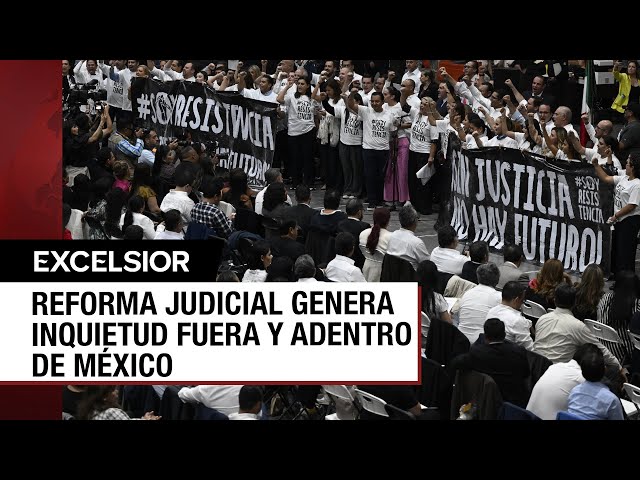 ⁣Reforma de López Obrador al Poder Judicial divide a mexicanos