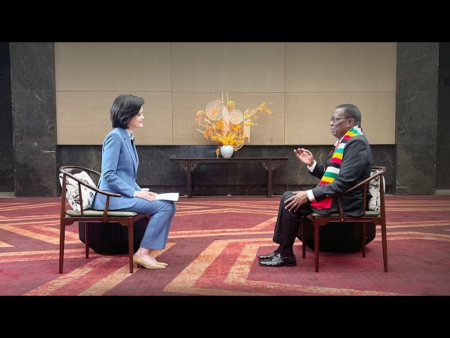 Zimbabwe's president Mnangagwa: Africa can find its place in Xi's global initiatives