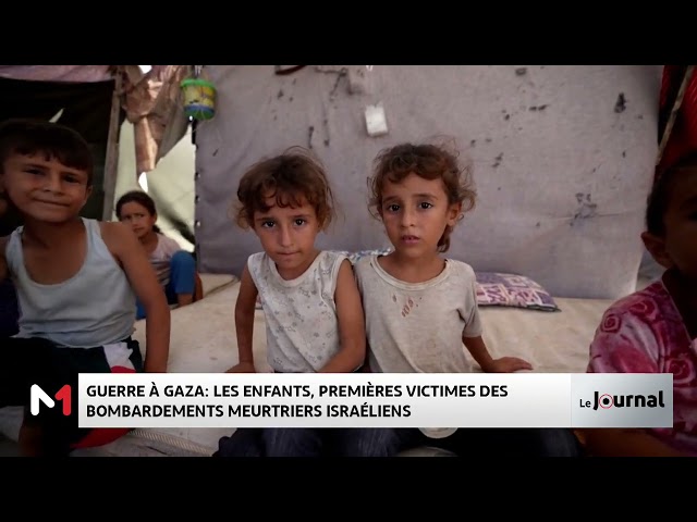 ⁣Guerre à Gaza : l´impact des bombardements sur les enfants