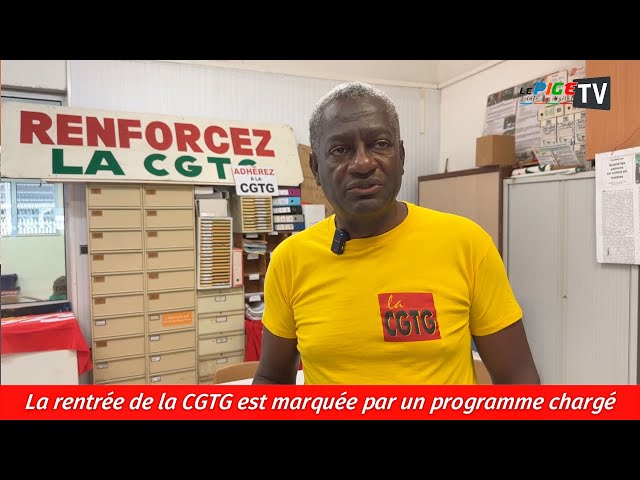 ⁣La rentrée de la CGTG est marquée par un programme chargé