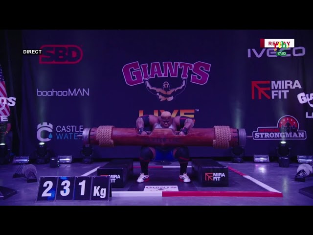 Championnat du monde Log Lift : Iron Biby brise son propre record en soulevant une charge de 231 Kg