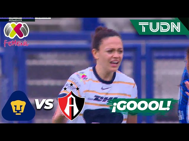 ¡Lluvia de goles y doblete de Ribeiro! | Pumas 3-2 Atlas | Liga Mx Femenil AP2024-J2 | TUDN