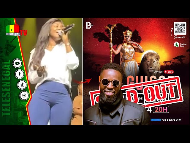 Maabo la grande surprise ?  du concert de Mia guisse au Casino de Paris avec Wally seck