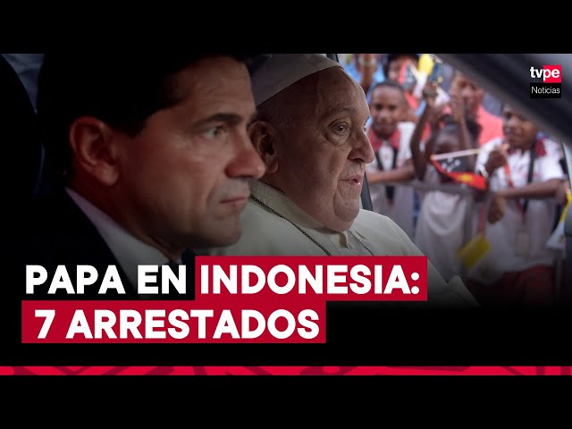 ⁣Indonesia: detienen a sospechosos de planear atentado contra el papa Francisco