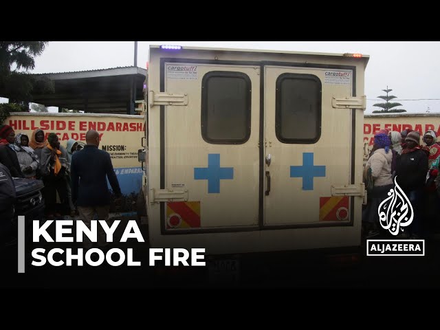 ⁣Kenya school fire: 21 schoolboys killed, 17 still missing