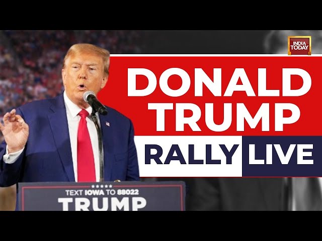 ⁣Donald Trump LIVE: Donald Trump Holds Campaign Rally In Mosinee | US Election LIVE | India TodayLIVE