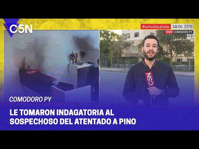 ⁣Le tomaron INDAGATORIA al SOSPECHOSO por el atentado a NICOLÁS PINO: