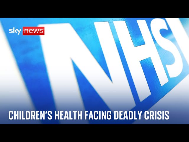 ⁣NHS 'broken' says Keir Starmer as report warns children's health facing deadly crisis