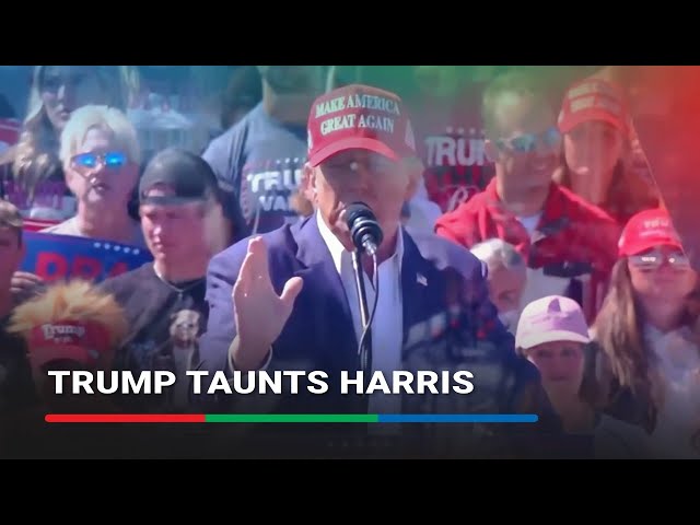 ⁣Trump campaigns in key state of Wisconsin | ABS-CBN News