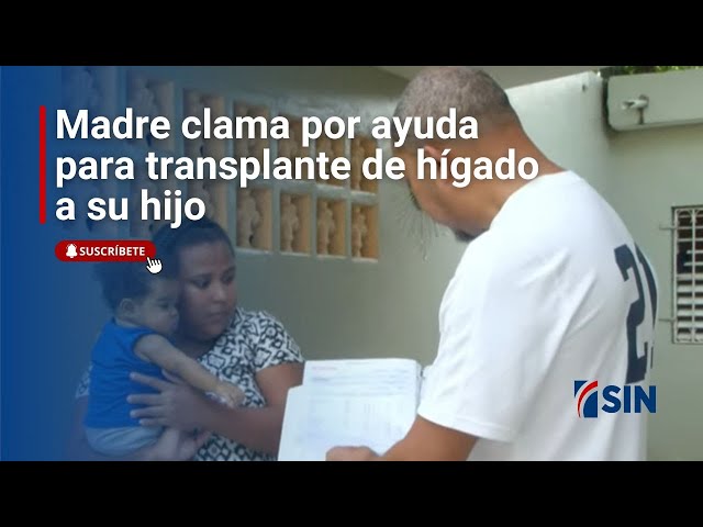 ⁣Madre clama por ayuda urgente para su bebé de ocho meses con necesidad de un trasplante de hígado