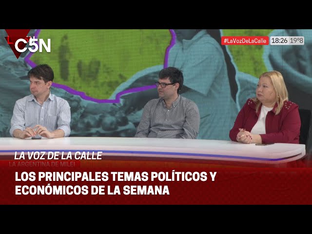 ⁣La semana POLÍTICA y ECONÓMICA: hablamos con MÓNICA GARMENDIA, NICOLÁS BERTHOLET y JUAN GRAÑA