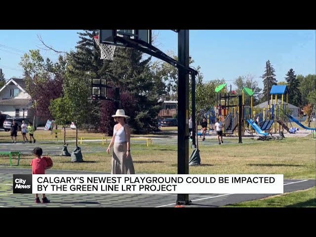 ⁣New Calgary park could be impacted by Green Line LRT plan