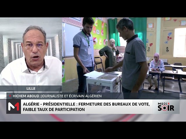 ⁣Présidentielle en Algérie : Un faible taux de participation, le point avec Hichem Aboud