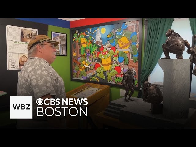 ⁣New Hampshire museum creates Teenage Mutant Ninja Turtles exhibit