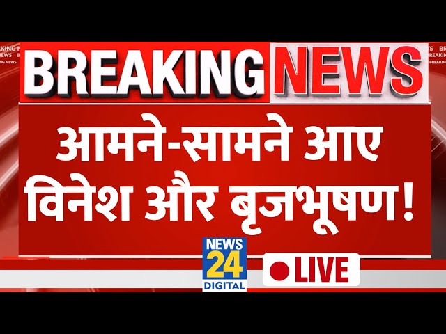 ⁣हरियाणा की रेस में विनेश... टिकट मिलने पर बृजभूषण का बड़ा बयान | Breaking News | Election 2024| LIVE