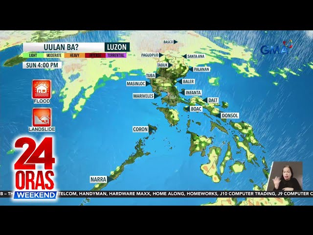 ⁣Hanging Habagat, patuloy na umiiral sa buong Luzon | 24 Oras Weekend