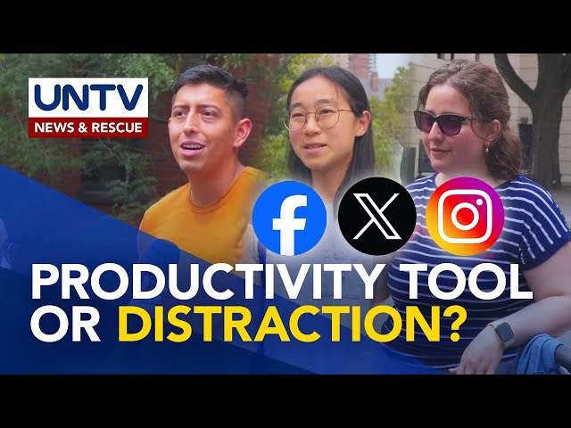 ⁣Social Media Platforms: tool for productivity or cause of distraction? | Viewpoint