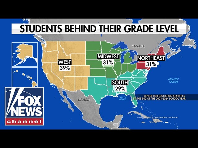 ⁣Shocking report reveals how many children are falling behind in school